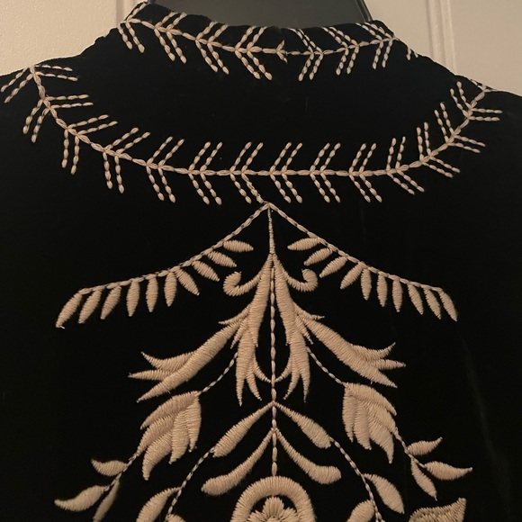 Sundance Black Velvet Cardigan - Picture 7 of 7